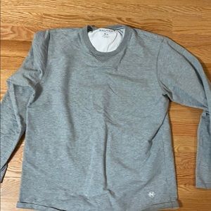 grey crewneck